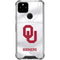 University of Oklahoma White Jersey Google Pixel 5 Clear Case